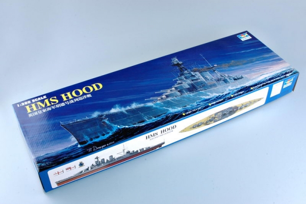 HMS HOOD SCALA 1/350 KIT MODELLINO MILITARE