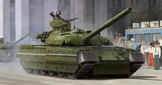 UKRAINIAN T-84 MAIN BATTLE CARRO ARMATO SCALA 1/35 KIT MODELLINO MILITARE