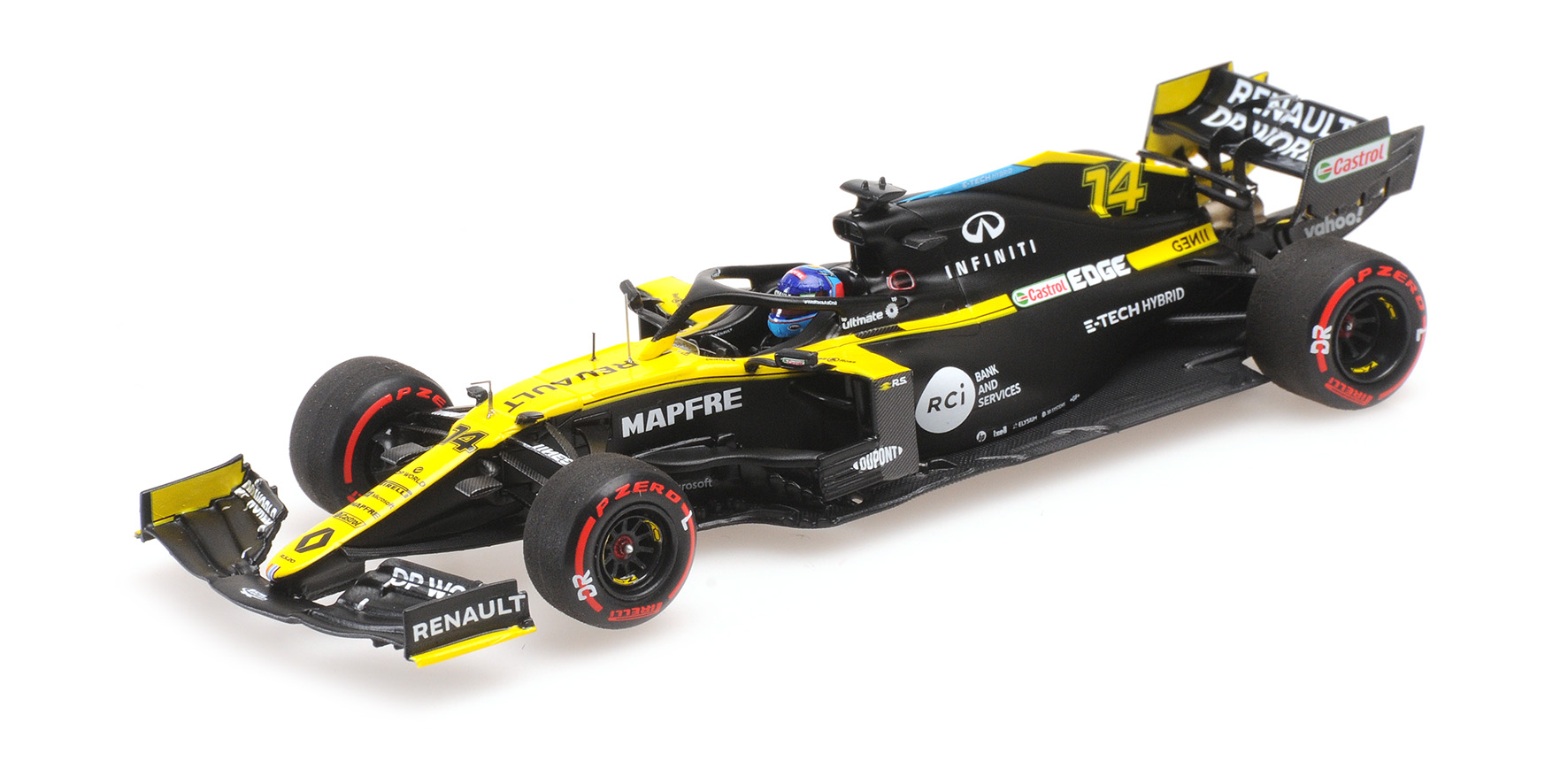 Renault R.S.20 Fernando Alonso Barcelona Test F1 2020 1:43 Minichamps 417209914
